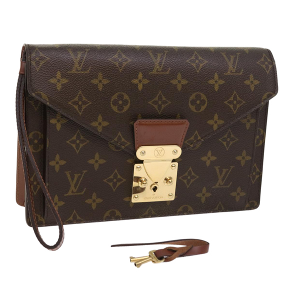 LOUIS VUITTON Monogram Serie Dragonne Hand Bag SPO M50210 LV Auth 54577SAV - Picture 1 of 16